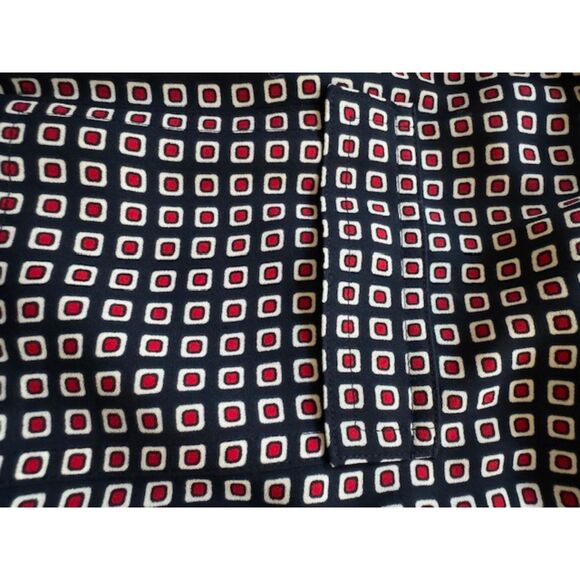 NWOT J. Crew Button Front Dress in Geometric print, size 4. - Picture 4 of 8